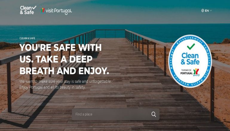 Turismo de Portugal lança Plataforma "Clean & Safe"